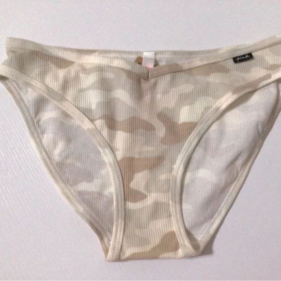 VS PINK~Ribbed Cotton Bikini Panties~6 Panties~NWT - Picture 6 of 9